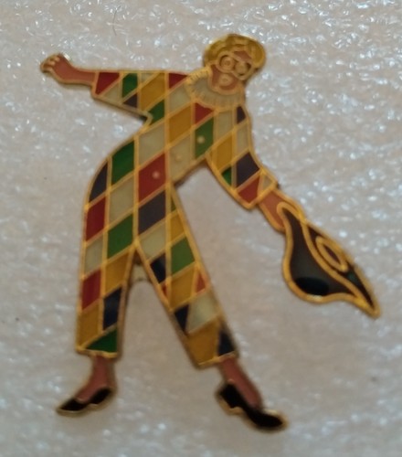 Pin arlequin commedia pizza - pin's,