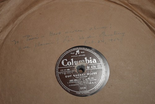 78t autographe dédicace lil - 78t,