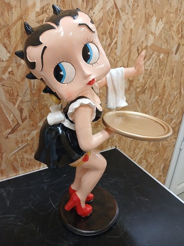 Statue betty boop serveuse - boop, en
