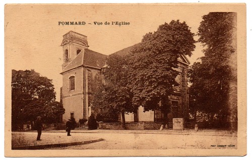 Cpa pommard - (côte, d'or)