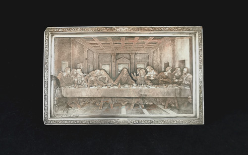Ancienne plaque cuivre - ancienne,