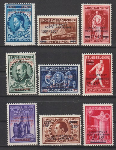 Belgium air post 1947 - -,