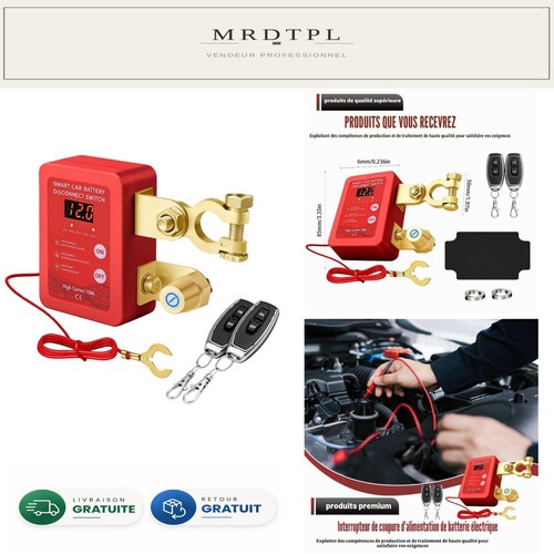Coupe circuit batterie - circuit, 12v