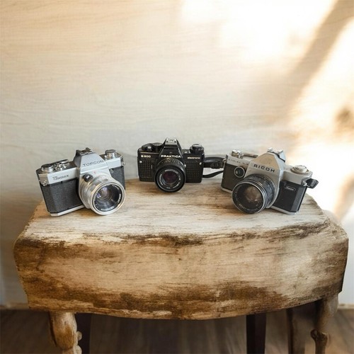 Lot appareils photo vintage - photo,