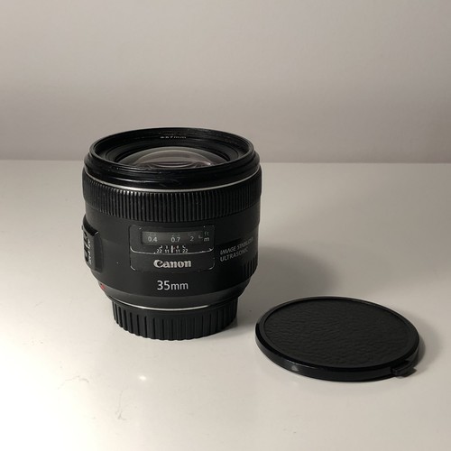 Canon 35mm usm lens - is,
