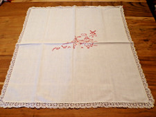 Linge ancien Napperon coton