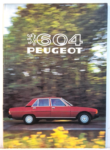 Peugeot 604 catalogue