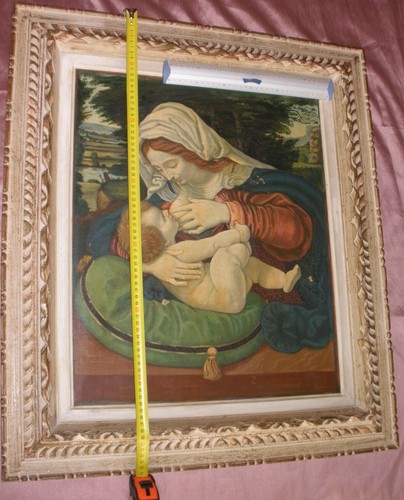 Tableau huile sur - /,