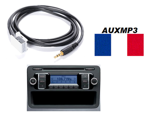 Cable adaptateur auxiliaire