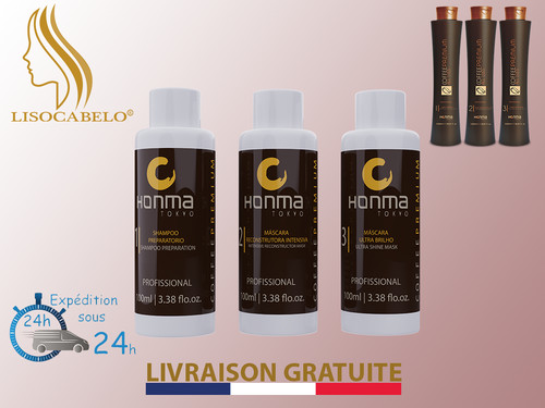 Kit complet 3x100ml lissage - 3x100ml,