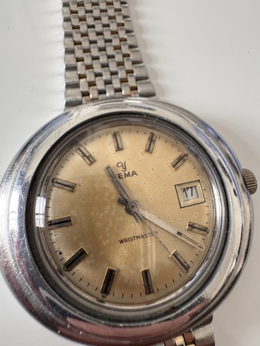 Rare yema wristmaster ufo 70s - rare,