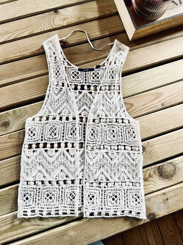 Boléro dentelle gilet - dentelle, /