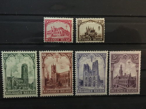Belgique 1928 cob 267 - belgique, 272
