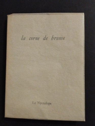 Corne brume auteur - la,