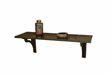 Console murale en fonte et pierre bleue France 1950's