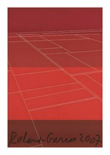 AFFICHE POSTER - TENNIS ROLAND