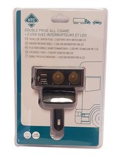 Double prise allume cigare 12V