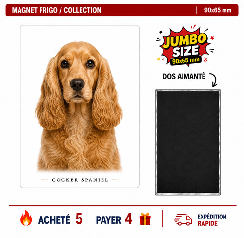 Magnet cocker spaniel - , mm