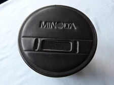 Etui vide carquois Minolta objectif appareil photo made in Japan 125mm