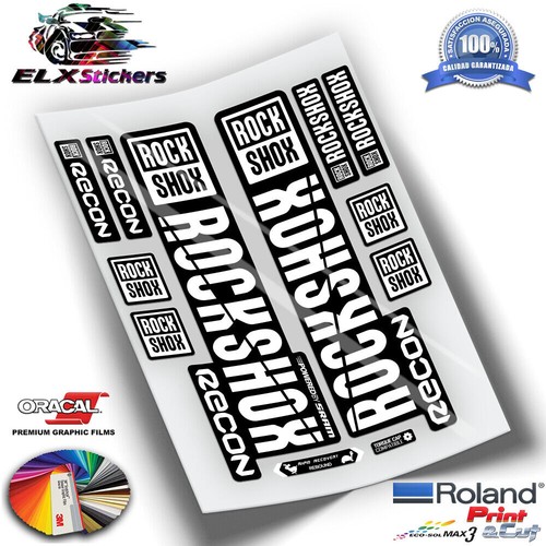 Stickers fourche rockshox - stickers,