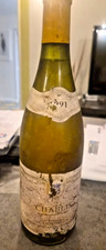 Bouteille de vieux chablis -