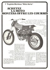 Publicité Moto : 1er Trophée