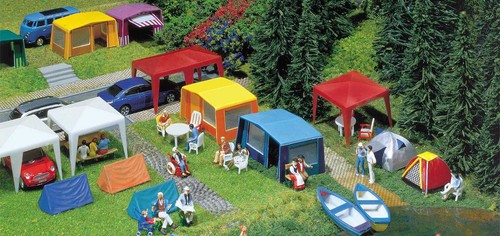 Faller 130504 jeu tentes - faller,