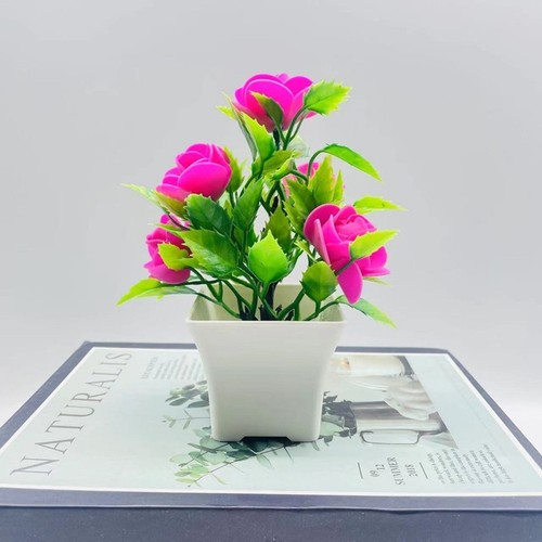 Roses plastique fleurs - roses,