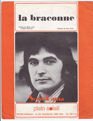 Serge lama partition - lama, la