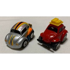 Choro-Q VW Beetle Set of 2 DRAG Baja Bug