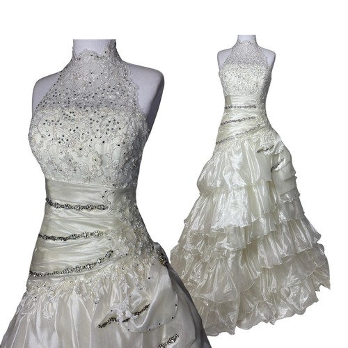 Robe mariée vintage - de, halter