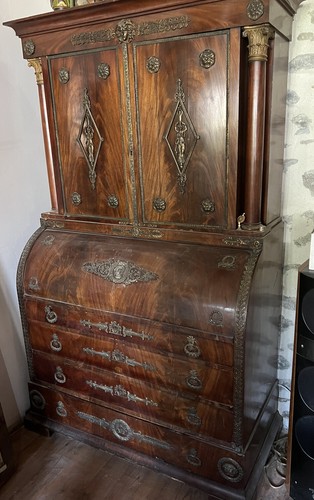 Bureau cylindre secrétaire - à,