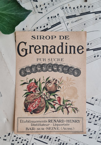 Ancienne etiquette - ancienne,