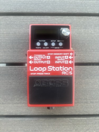 Boss loop station - loop, guitar
