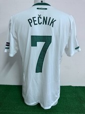 SLOVENIA PECNIK MATCH WORN JERSEY WORN WORN SHIRT JERSEY T-SHIRT VINTAGE COA
