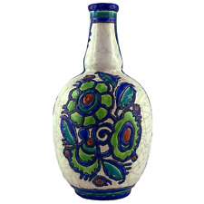 CHARLES CATTEAU BOCH BROTHERS LA LOUVIÈRE Ceramic Art Deco 1920/1930 Emaux VASE