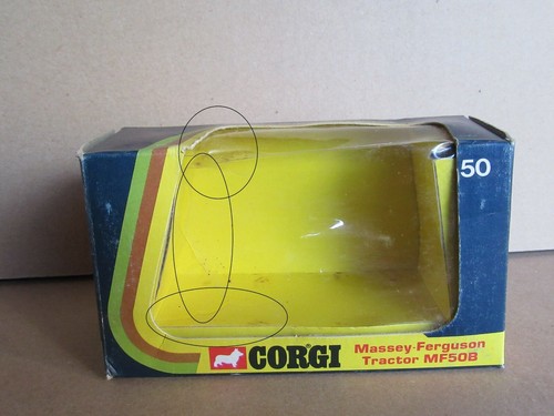 Boite vide corgi toys - boite,