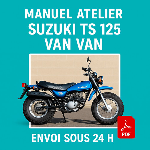 Manuel atelier suzuki - manuel, 125