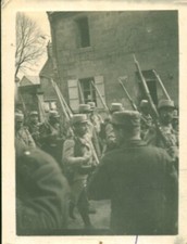 Leon Evrard Old War 14/18 New Felt Kepis Photo Seen from Back