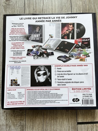 Livre lp25cm johnny - ,,