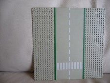 LEGO PLAQUE DE ROUTE DROITE