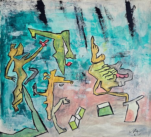 Tableau huile sur toile