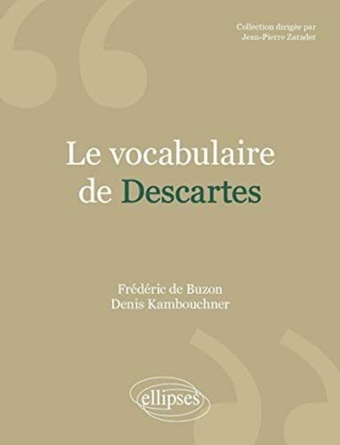 Vocabulaire descartes - le, de