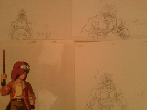 Anime production cel cellulo - production,