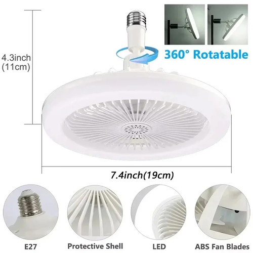 Ventilateur plafond lampe led - plafond,