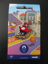 PIN'S MASCOTTE OLYMPIQUE PARIS