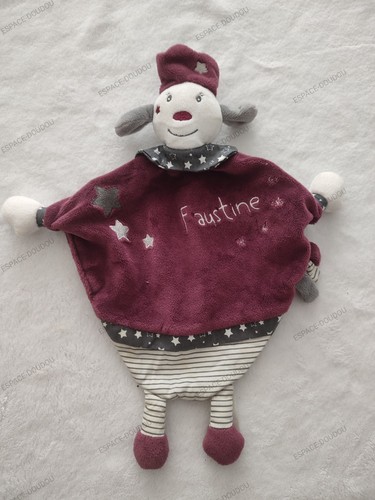 Doudou plat sauthon - doudou, faustine