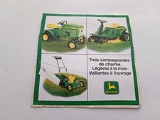 Antique 90s JOHN DEERE Lawn Mowers Tractor Sticker