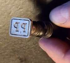 Tampon Sceau Cachet  19 Eme "P