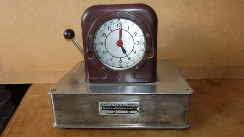 Ancien appareil taximetre 1930 - ancien,
